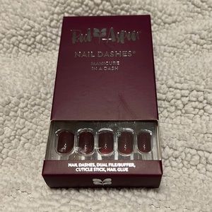 Red Aspen Nails- Maroon